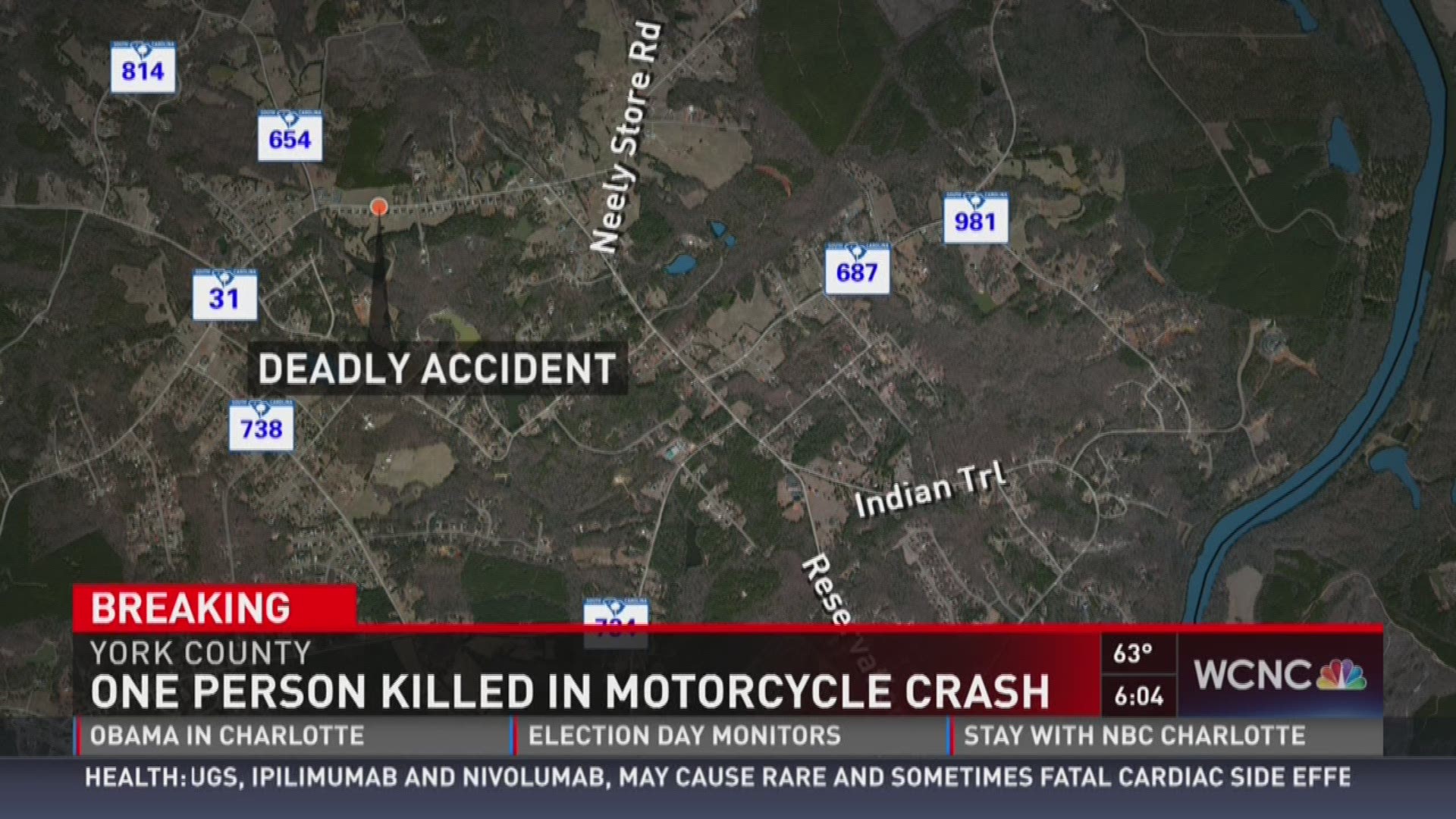 Teen dead after motorcycle crash ejected her into traffic | wcnc.com