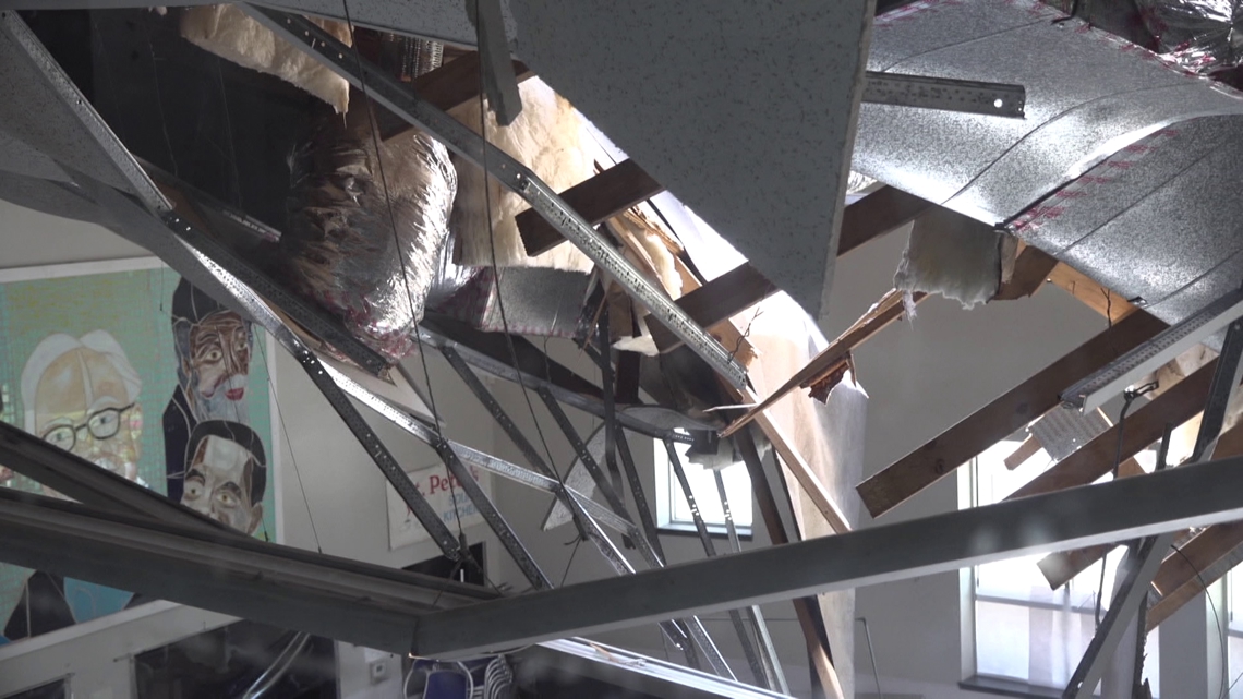 Storm damage forces Roof Above to relocate services for homeless