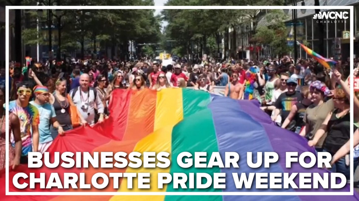 Businesses gearing up for Charlotte Pride weekend