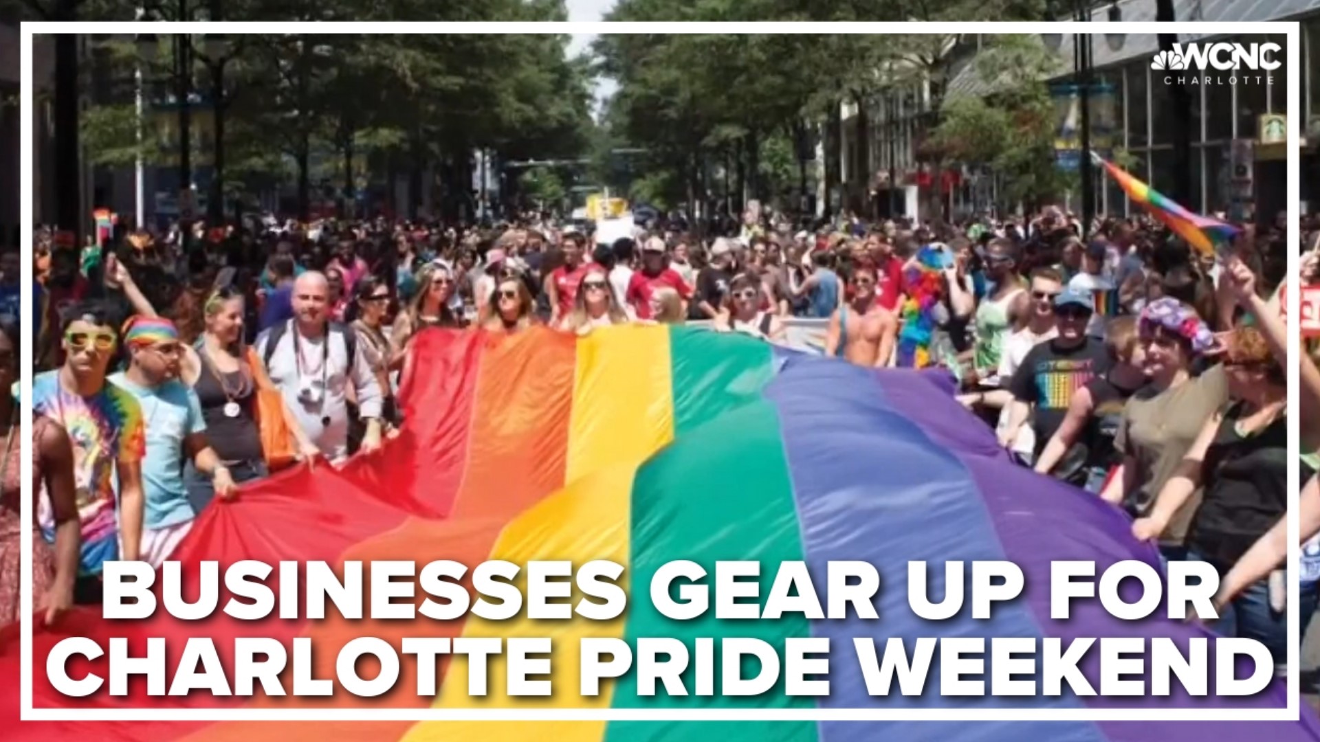 Charlotte Pride is back in person for the first time since 2019 and that means big business is back for the city.