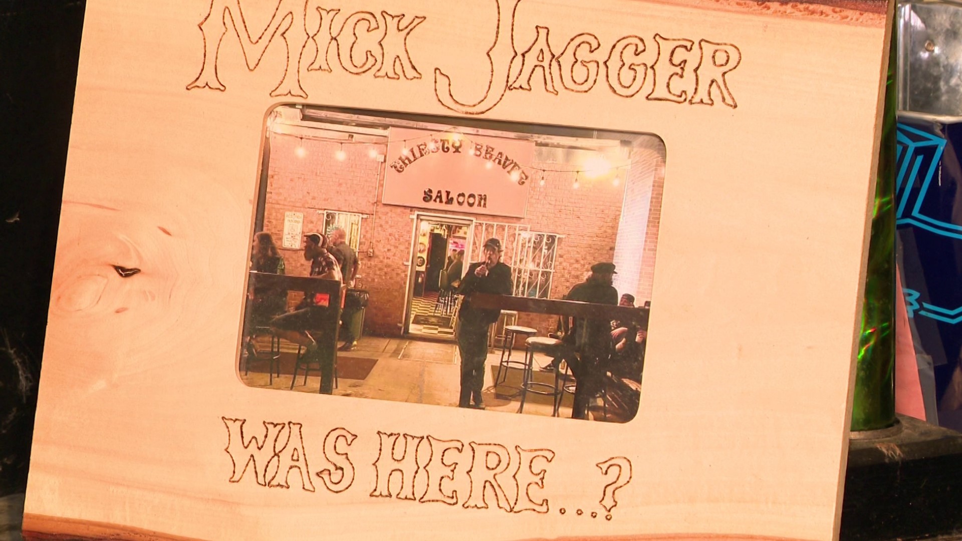 Larry Sprinkle visits the Thirsty Beaver Saloon