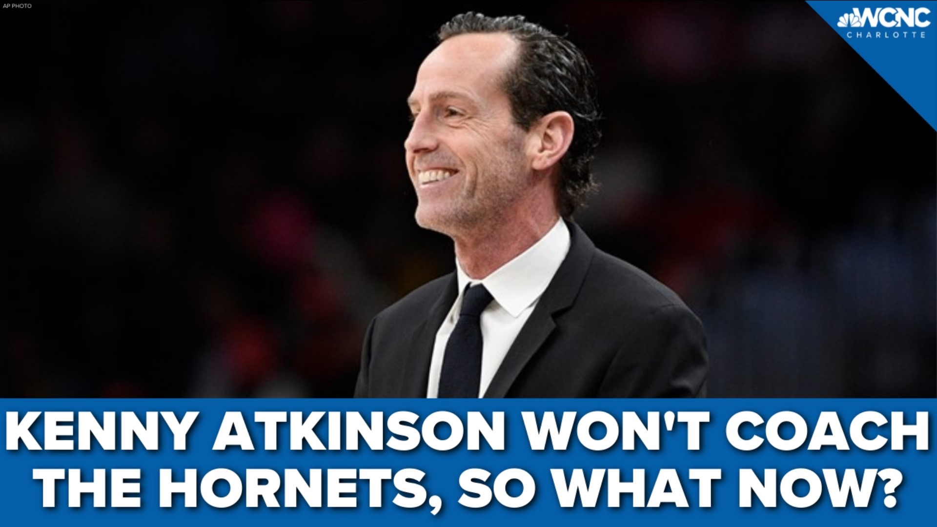 After reportedly agreeing to a 4-year deal with the Hornets earlier this month, Kenny Atkinson will instead stay with the Warriors. How bad is this for Charlotte?