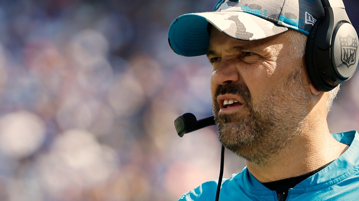 Carolina Panthers Interim Coach Cracks Whip On Matt Rhule