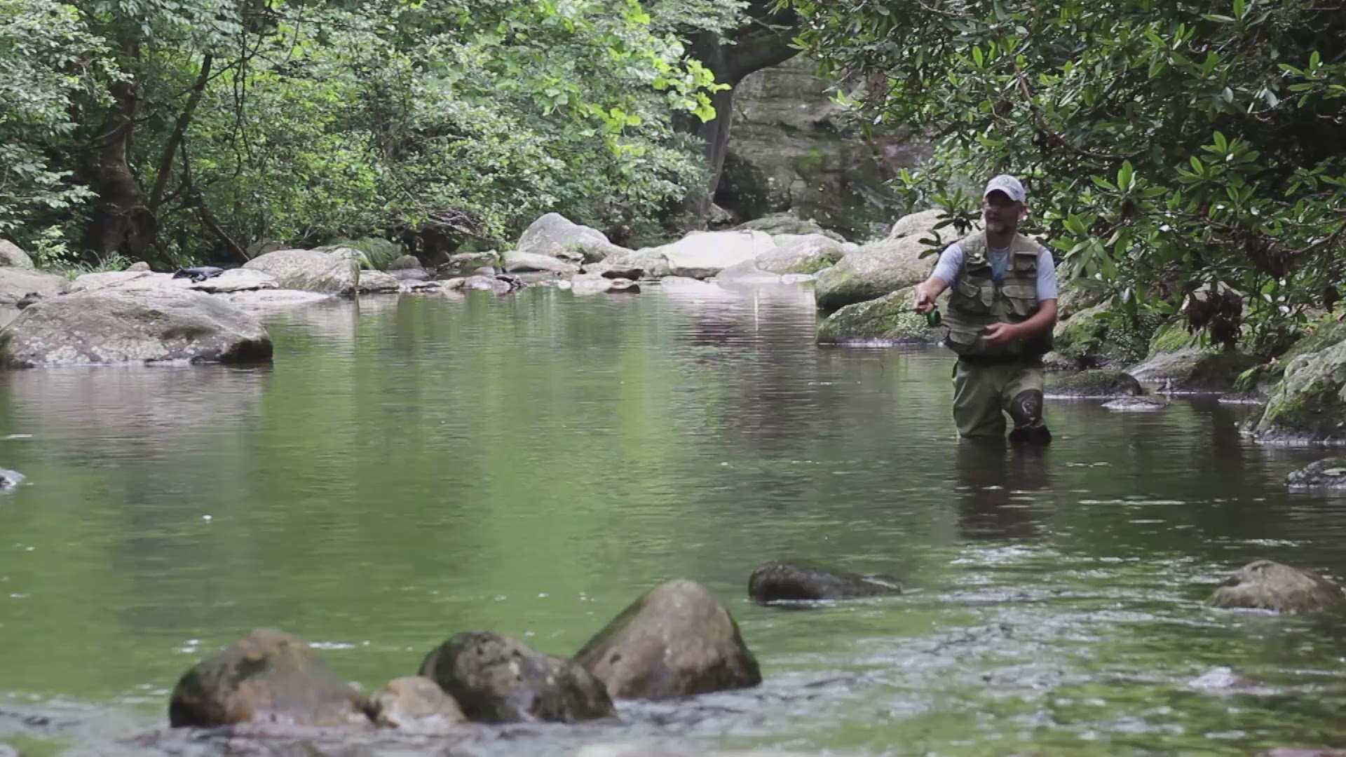 Two veterans from North Carolina find peace from PTSD within the fish filled rivers of South Mountain. They are part of Project Healing Waters, a nationwide non-profit organization that provides recovery for those who served our country through the art of