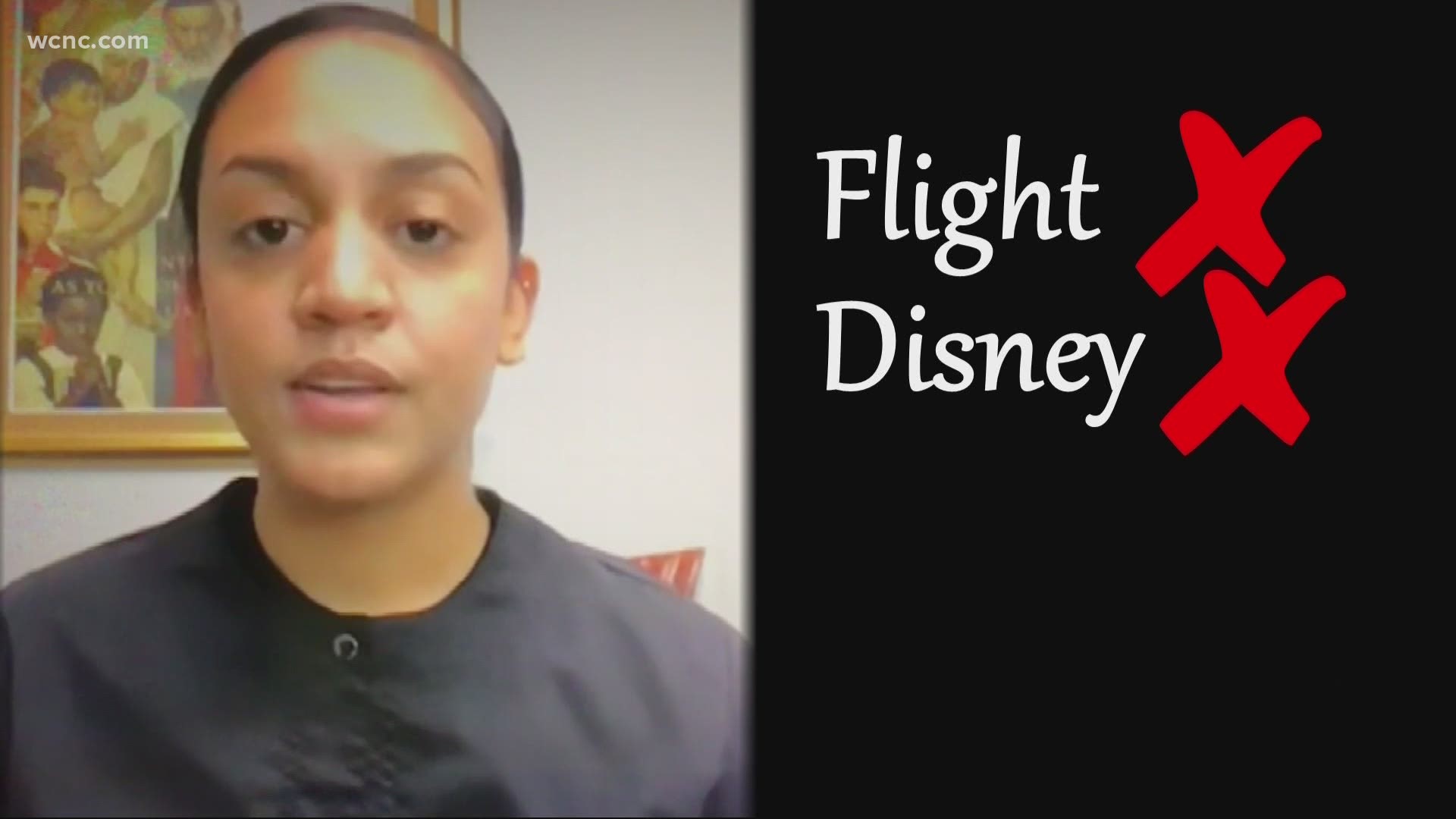 Desirae Rosario booked a trip last spring to Disney, but when COVID-19 hit, she had to cancel. Frontier Airline told her the flight voucher was no good, expired.