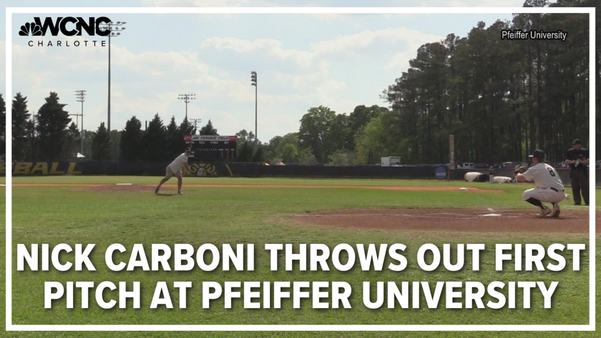 Pfeiffer University was having a baseball reunion and remembering former coach Joe Ferebee, who is the winningest amateur baseball coach in state history.
