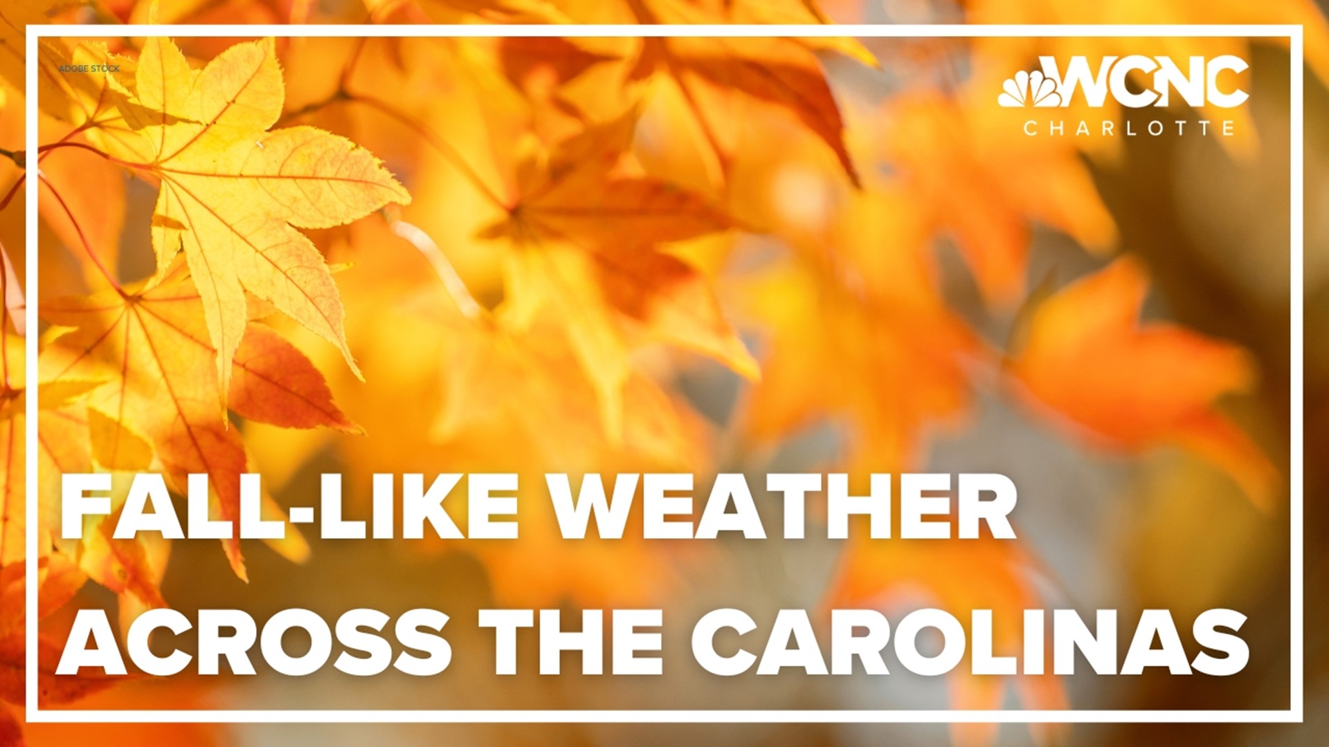 More Clouds, Fall-like Weather Across The Carolinas | Wcnc.com