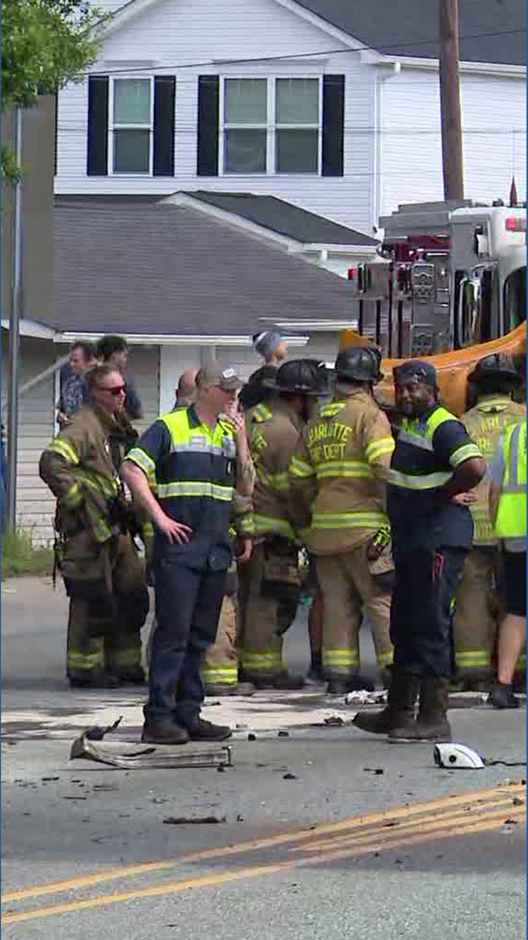 School bus crash shuts down Beatties Ford Road in NW Charlotte | wcnc.com