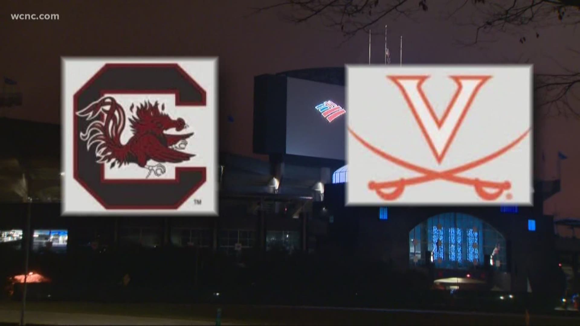 The Belk Bowl between South Carolina and Virginia is expected to bring over 40,000 people to the Queen City.