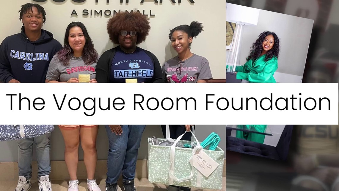 Charlottebased The Vogue Room Foundation decorates dorms