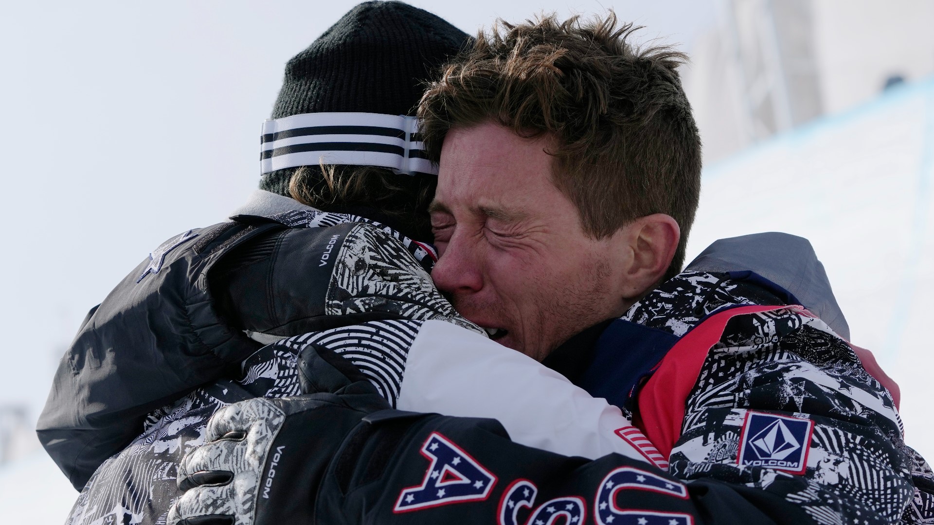 Shaun White on X: My Mom holding back the tears as I walk her