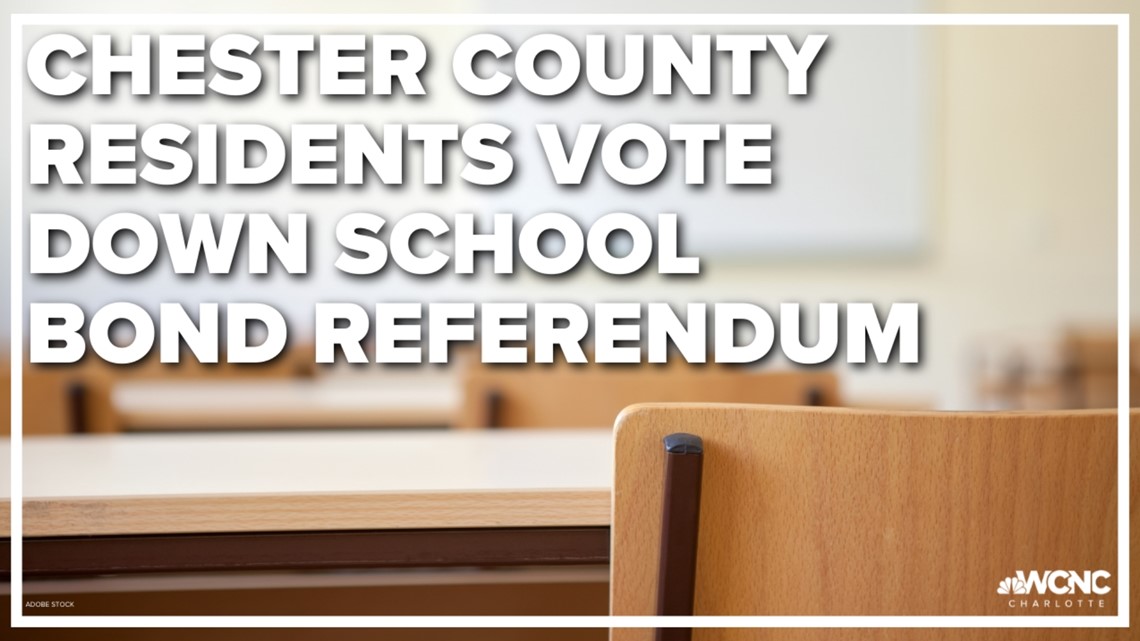 Chester County residents vote down school bond referendum