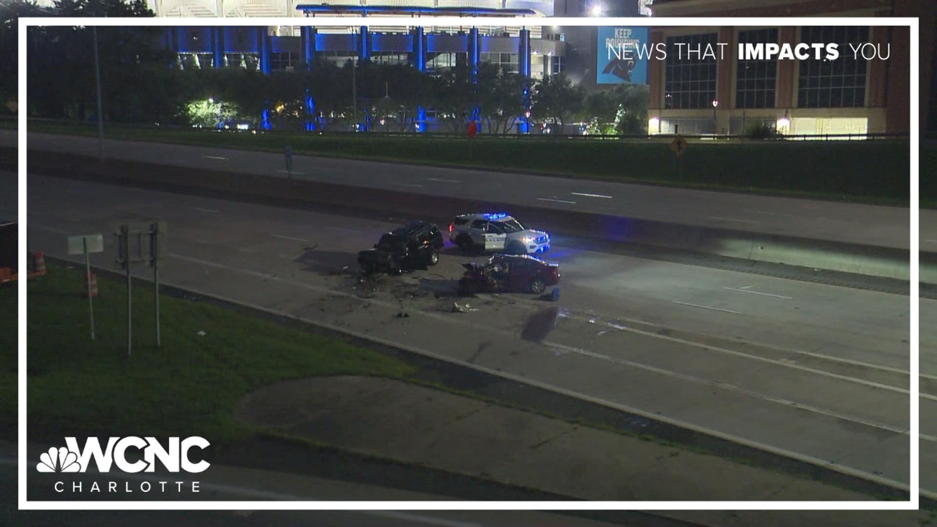 1 killed, 1 hurt on I-277 crash | wcnc.com