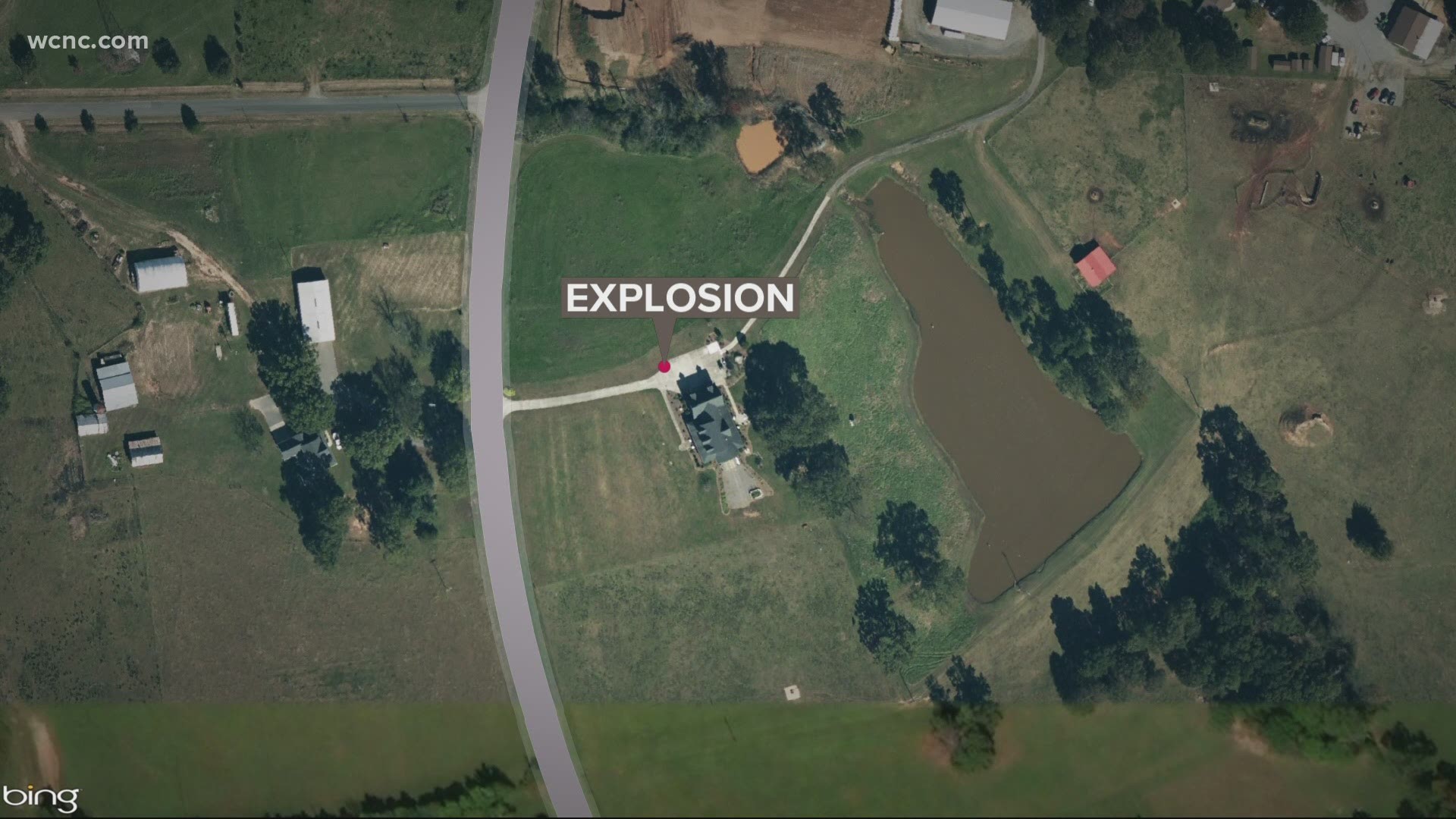 Two people were injured Friday when a propane tank exploded in Davidson.