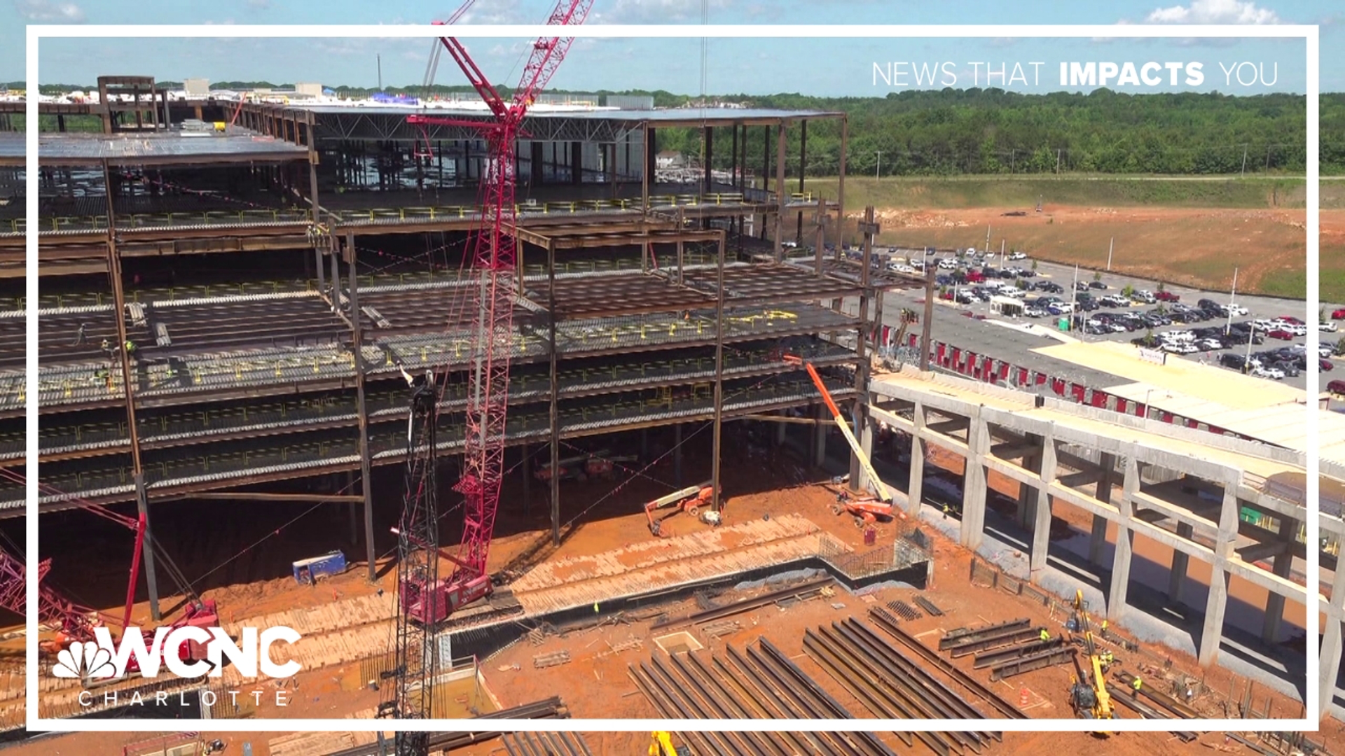 This month marks one year since the Catawba Two Kings Casino broke ground.