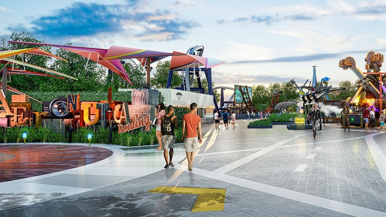 Aeronatica Landing opening day is Friday, April 7 at Carowinds