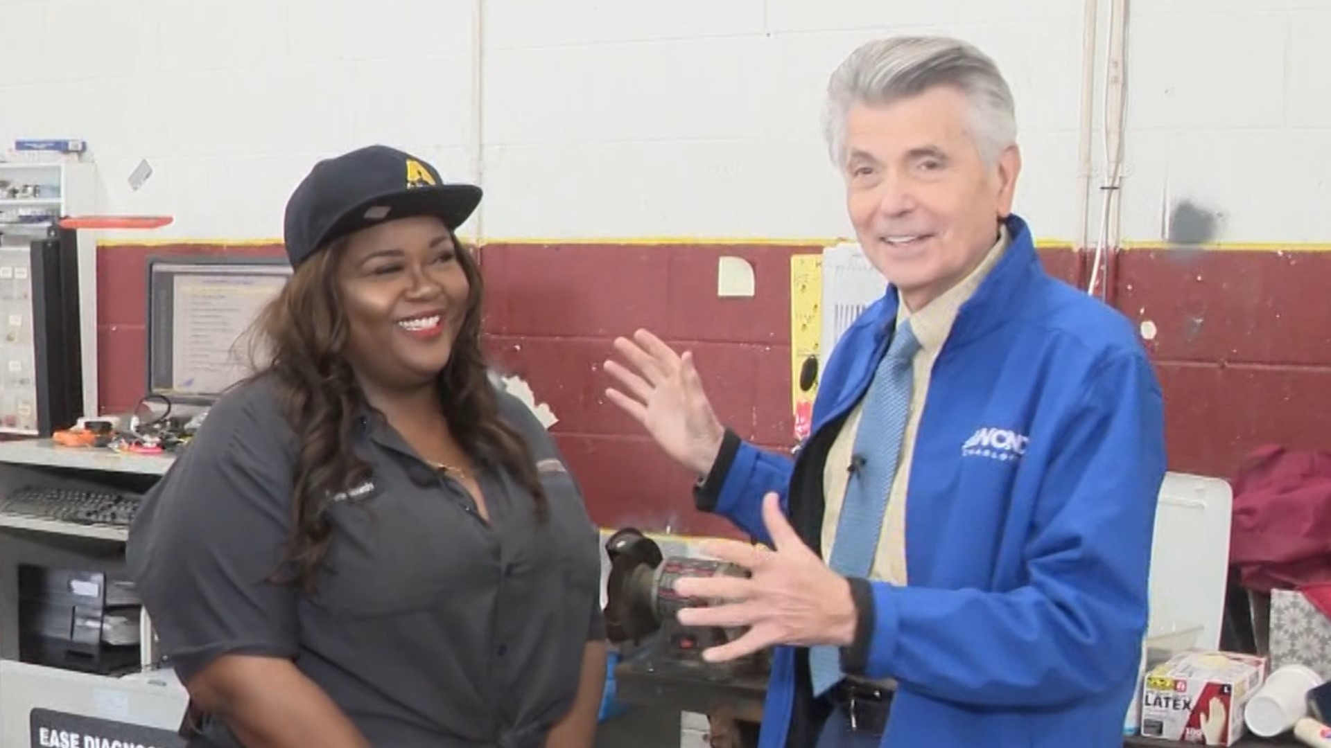 Empriss Alexandra is a hard-working mechanic making sure thousands of vehicles get where they need to go, and she's influencing more women to get under the hood.