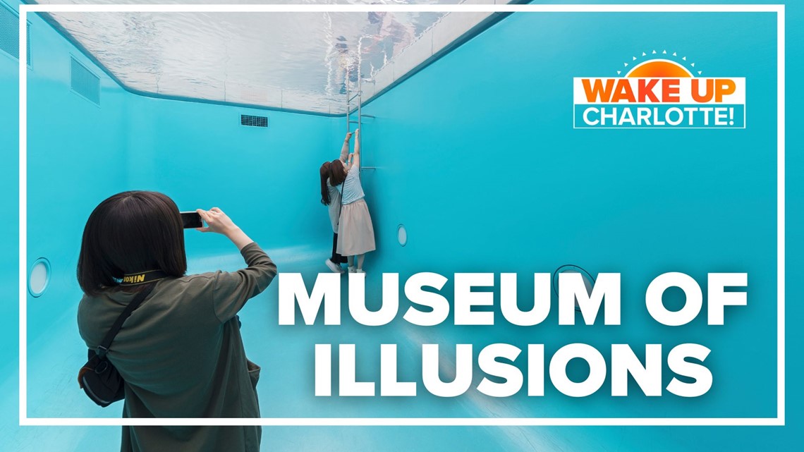 A sneak peek inside Charlotte's Museum of Illusions: #WakeUpCLT To Go