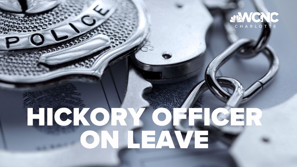 Hickory PD officer on leave after punching assault suspect | wcnc.com