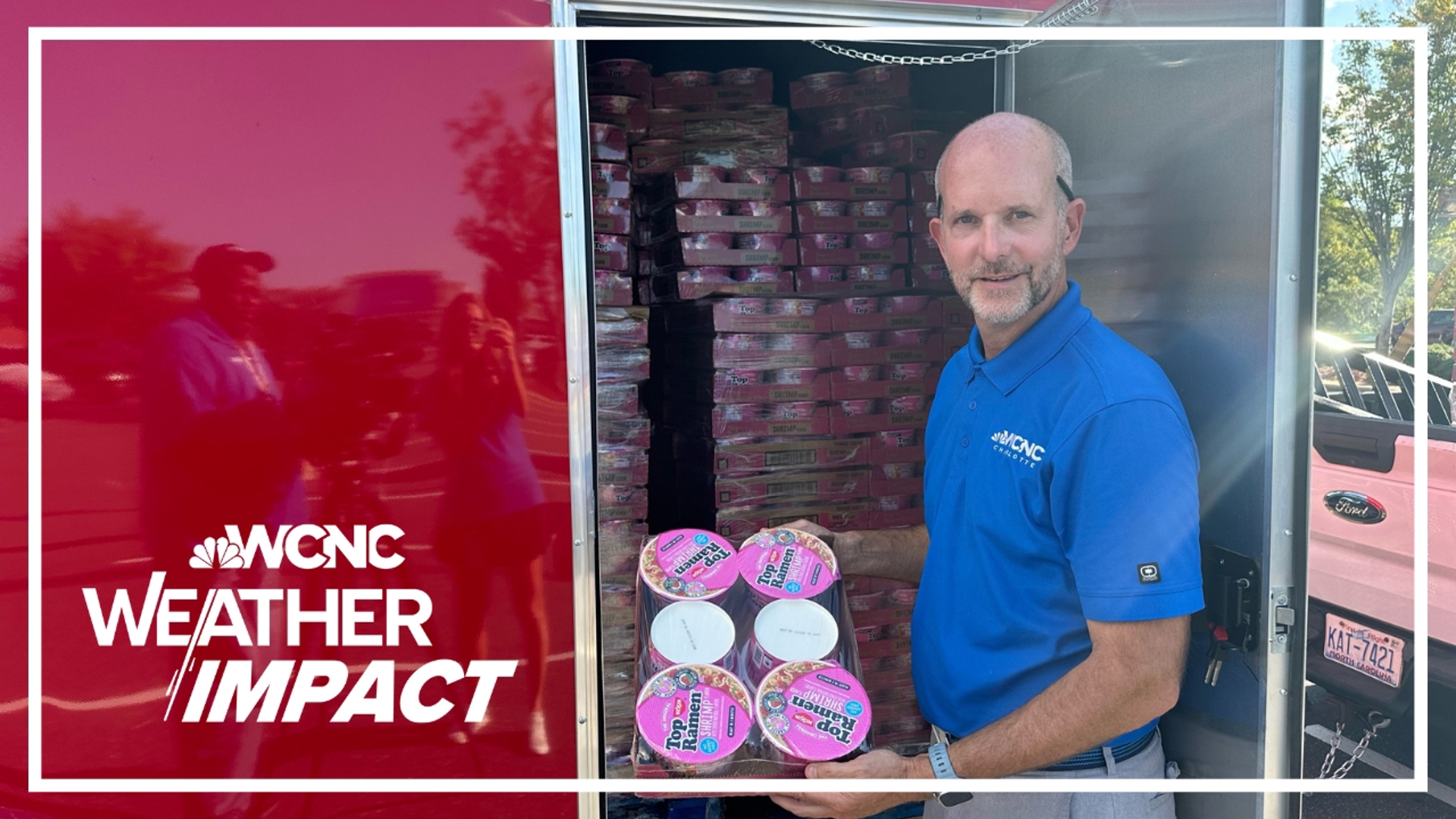 Nissin Foods USA donated 4,000 Cup Noodles to Operation Airdrop.  The donation was flown by fixed wing and helicopter to areas in need in western North Carolina.