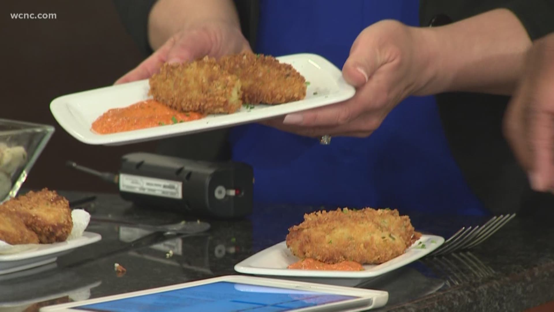 Croquettes with Serrano & ManchegoMara Norris  shows us how to make this traditional Spanish tapas dish.