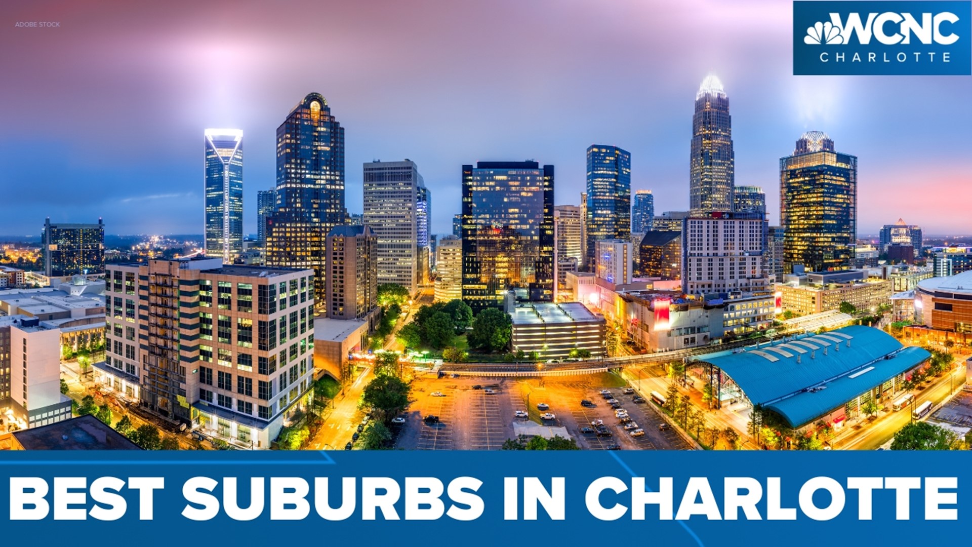 A new study shows which three suburbs near Charlotte are among the best in America.