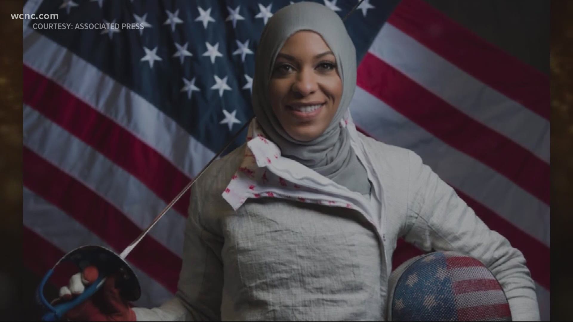 The Duke graduate won bronze in Rio 2016 and became the first U.S. athlete to wear a hijab at the Olympics.