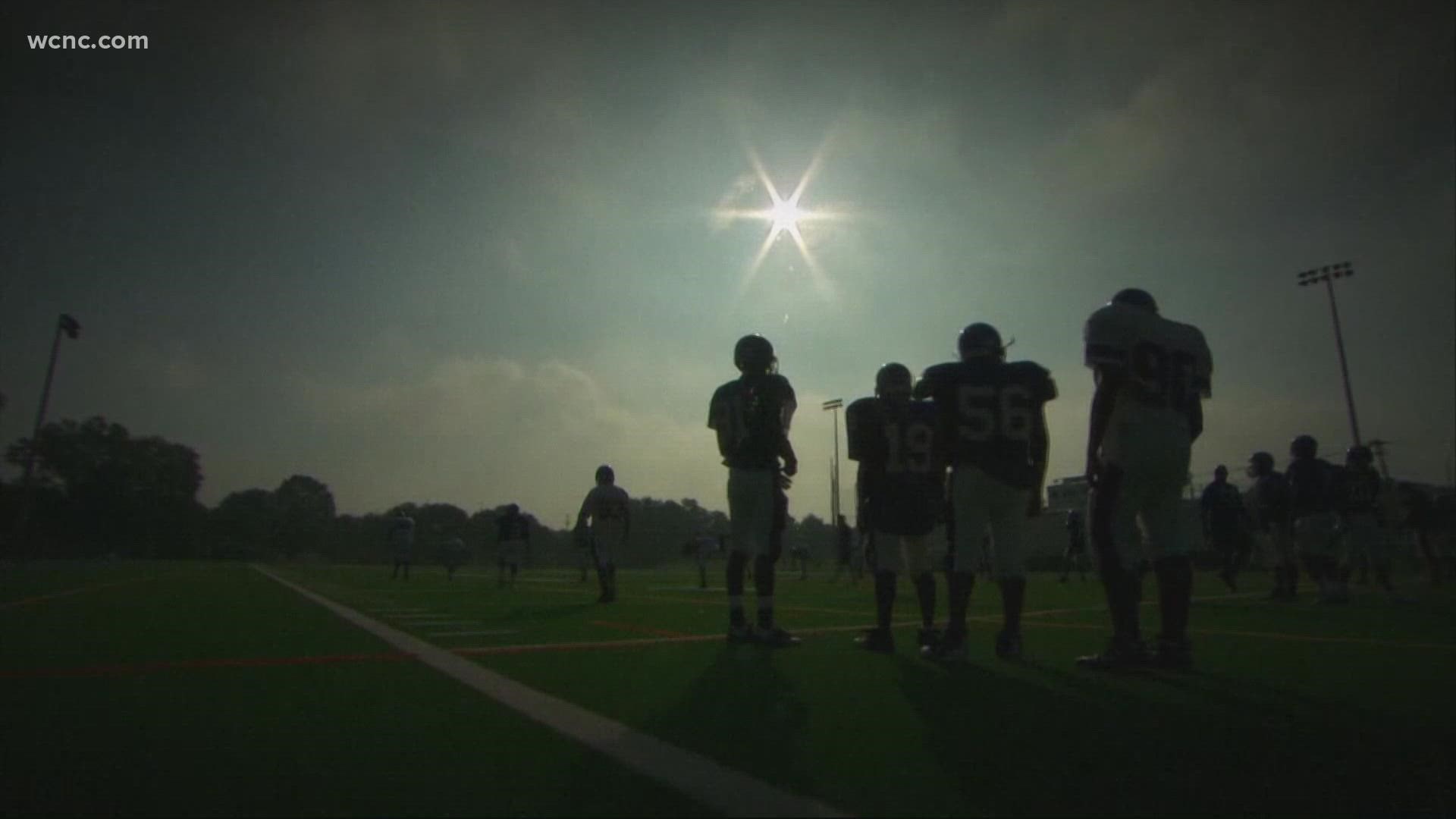 Charlotte high school football rescheduled due to heat