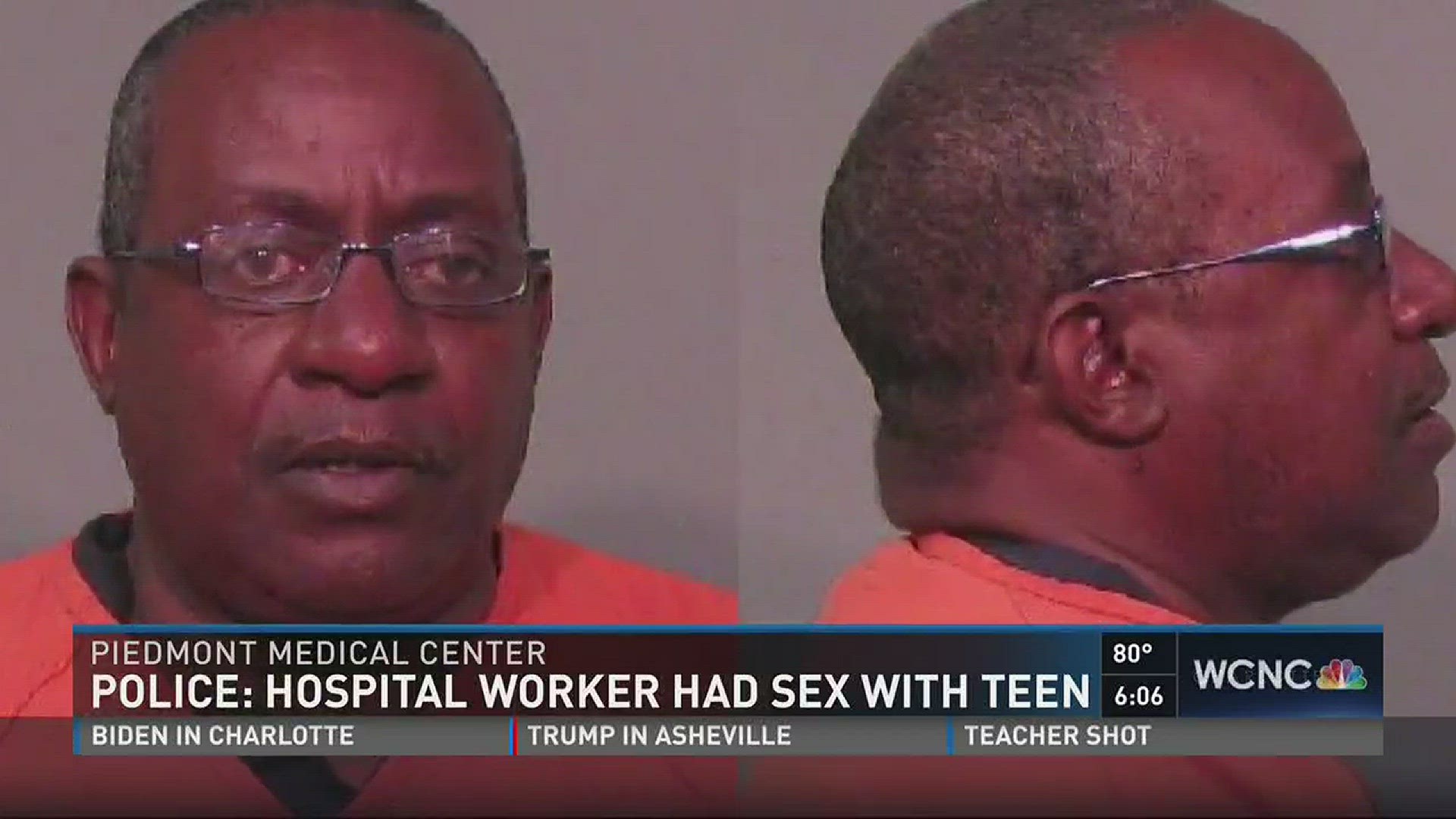 Police: Hospital worker had sex with teen