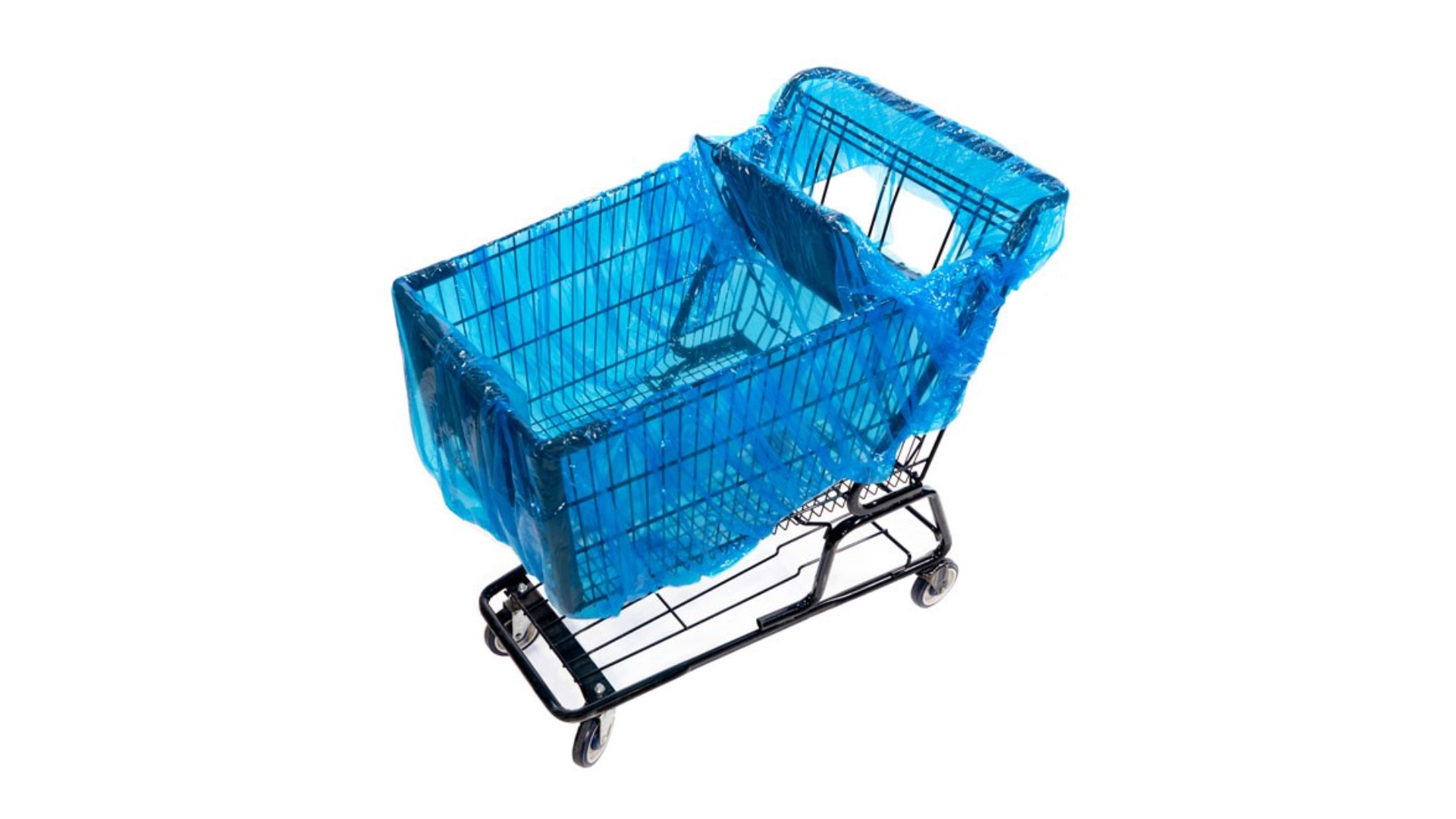 Dirty shopping carts How this cover might prevent germs