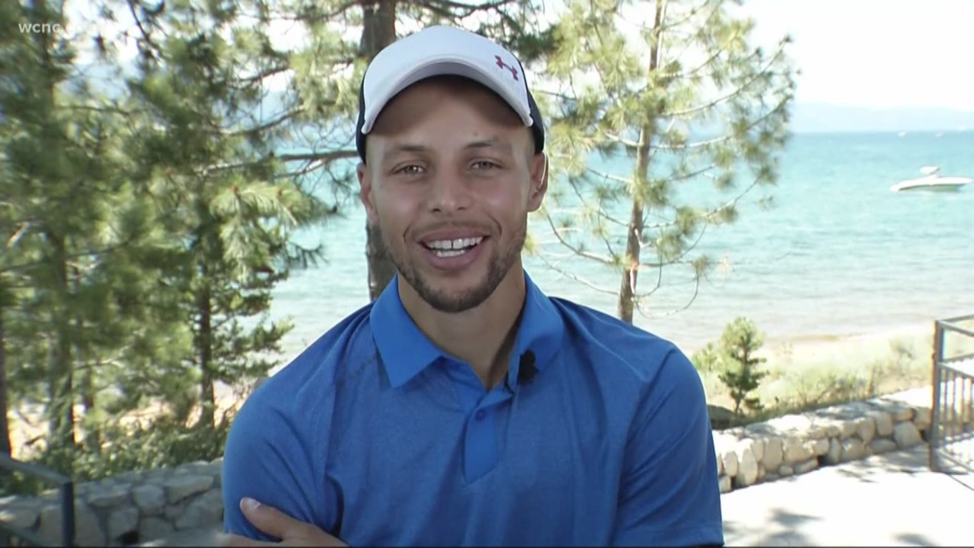 Steph Curry sat down for a one-on-one interview with NBC Charlotte Sports Director Nick Carboni.