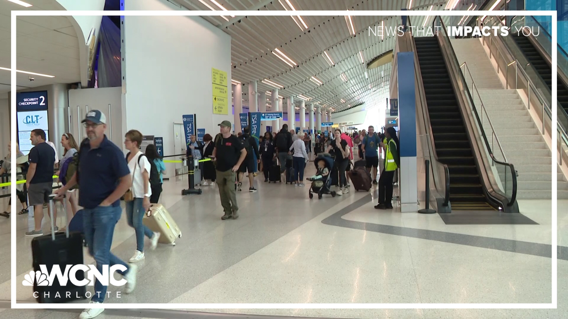 Travelers opened up to Anna King about their experiences Saturday.