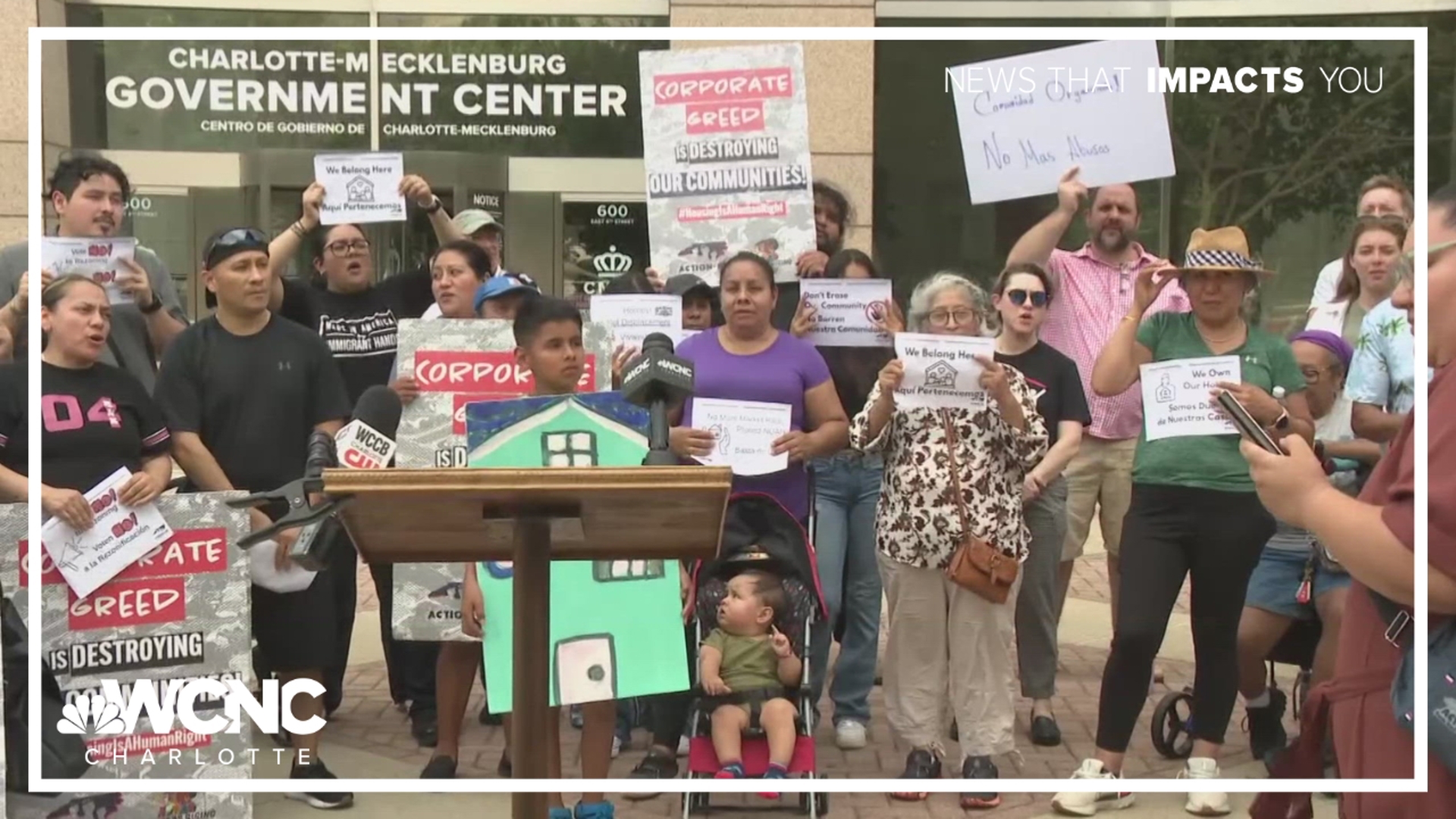 On Monday, the Charlotte City Council held a public hearing on Petition 24-127, which could pave the way for the demolition of Forest Park.