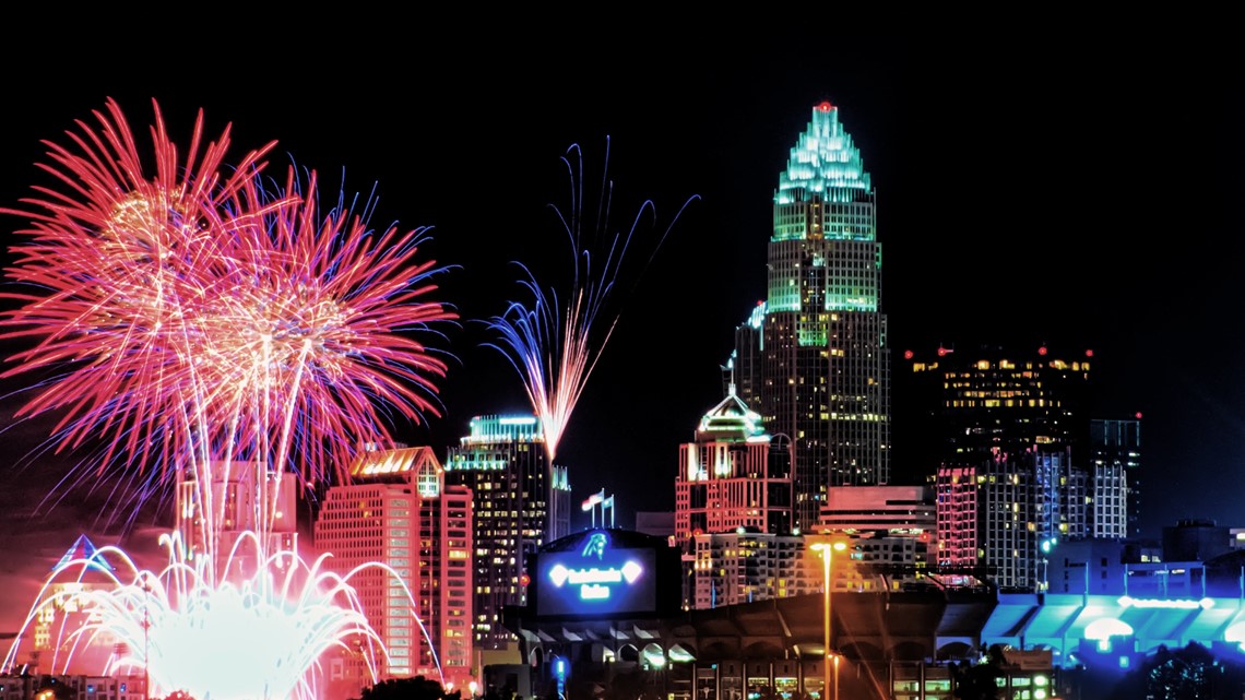 Where to see Fourth of July fireworks in Charlotte