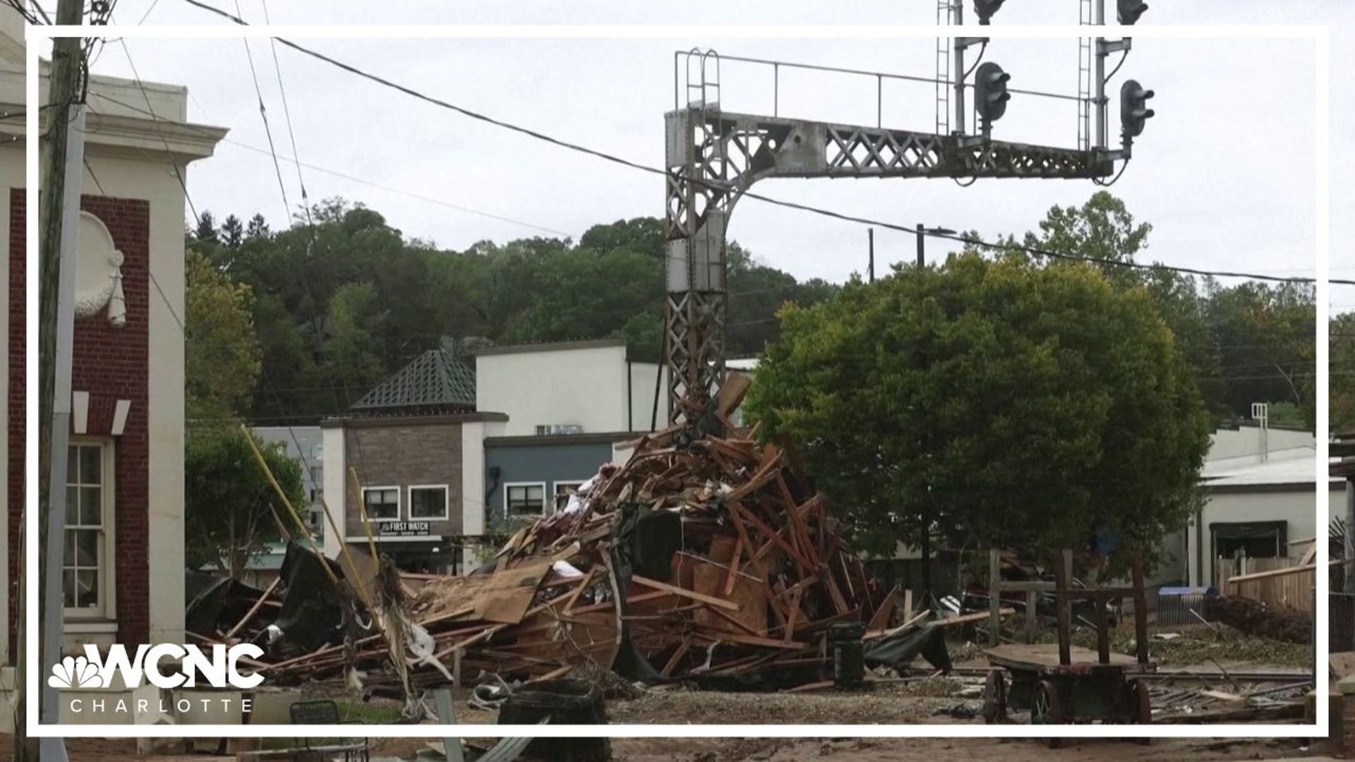 Hurricane Helene's devastation is still being evaluated after the storm caused widespread flooding across the Carolinas.