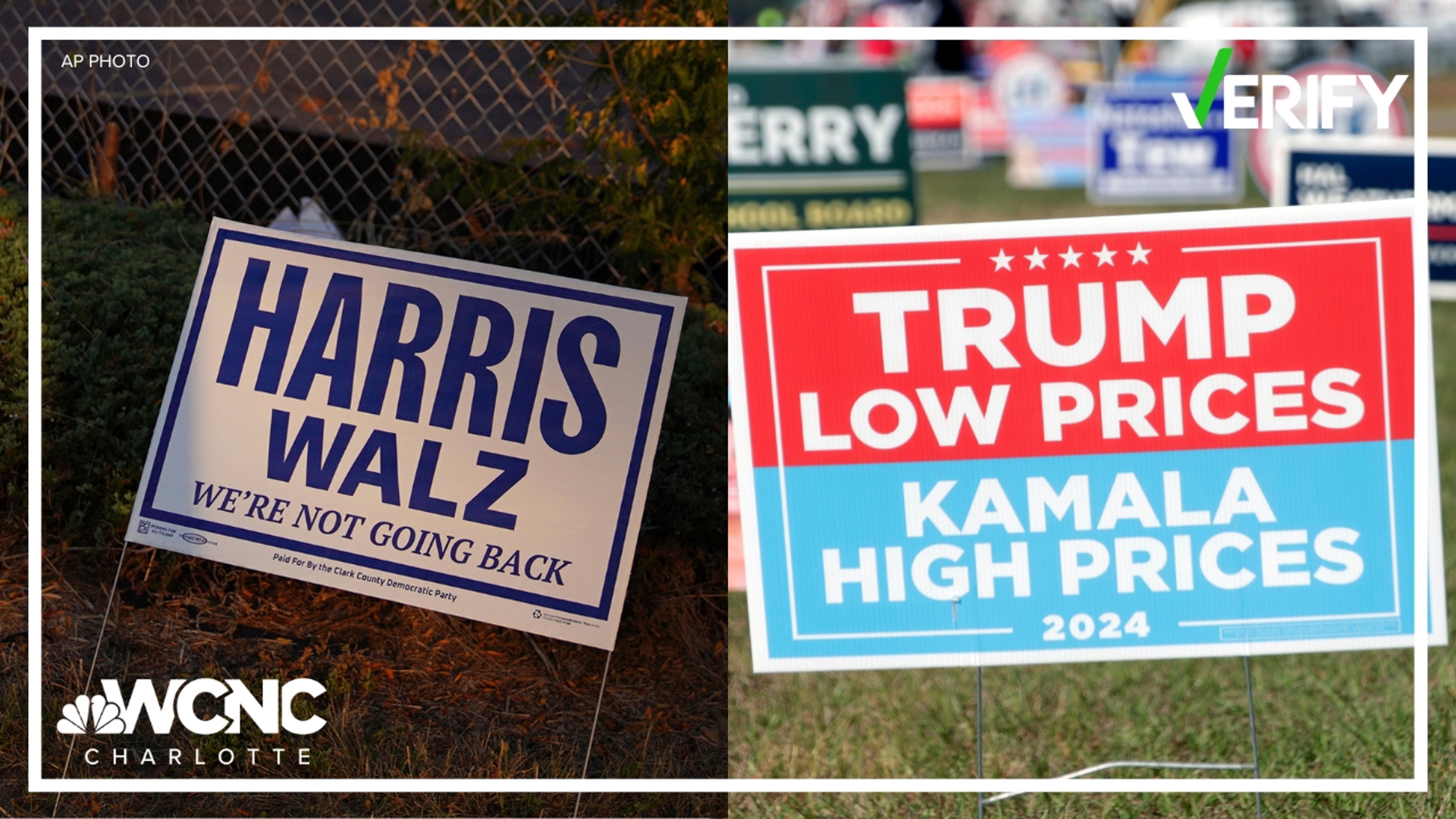 You've probably seen campaign signs just about everywhere you go, but are there any rules about where and when you can place them in the Tar Heel State?