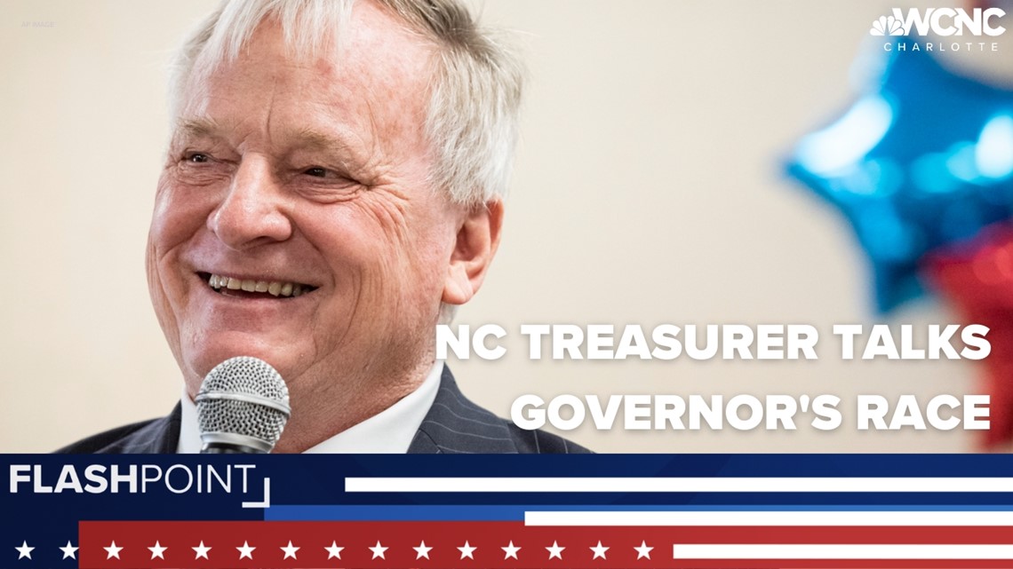 NC Treasurer lays out campaign for Governor's race