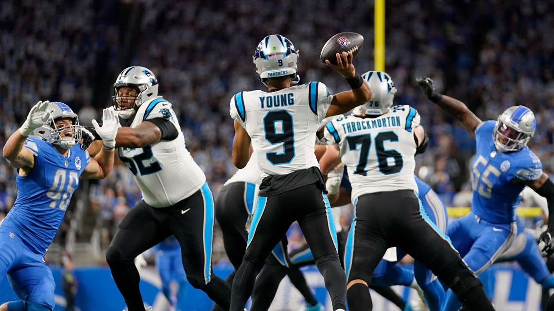 Detroit Lions vs Carolina Panthers: times, how to watch on TV