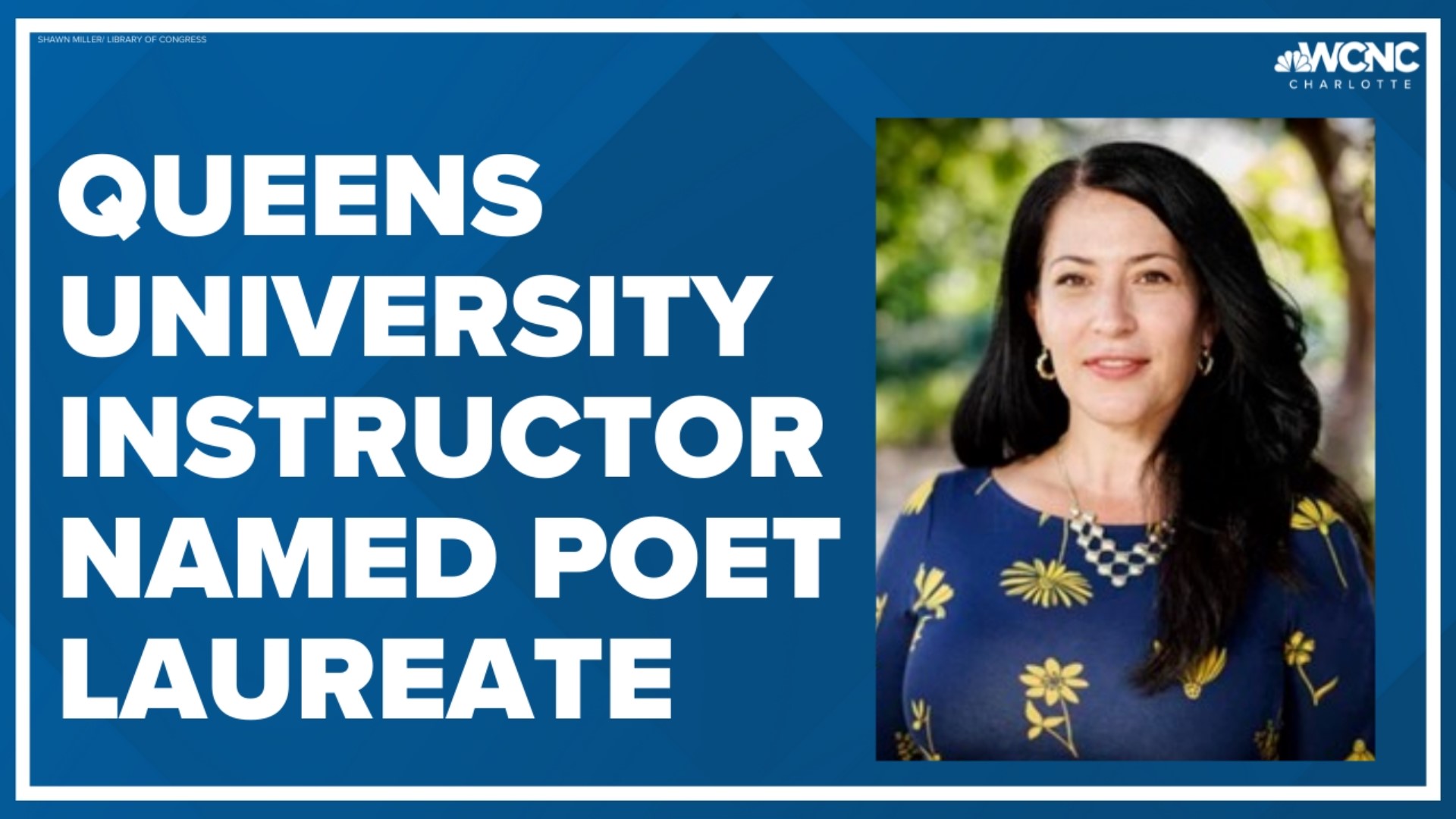 A Queens University instructor will become the next U.S. Poet Laureate.