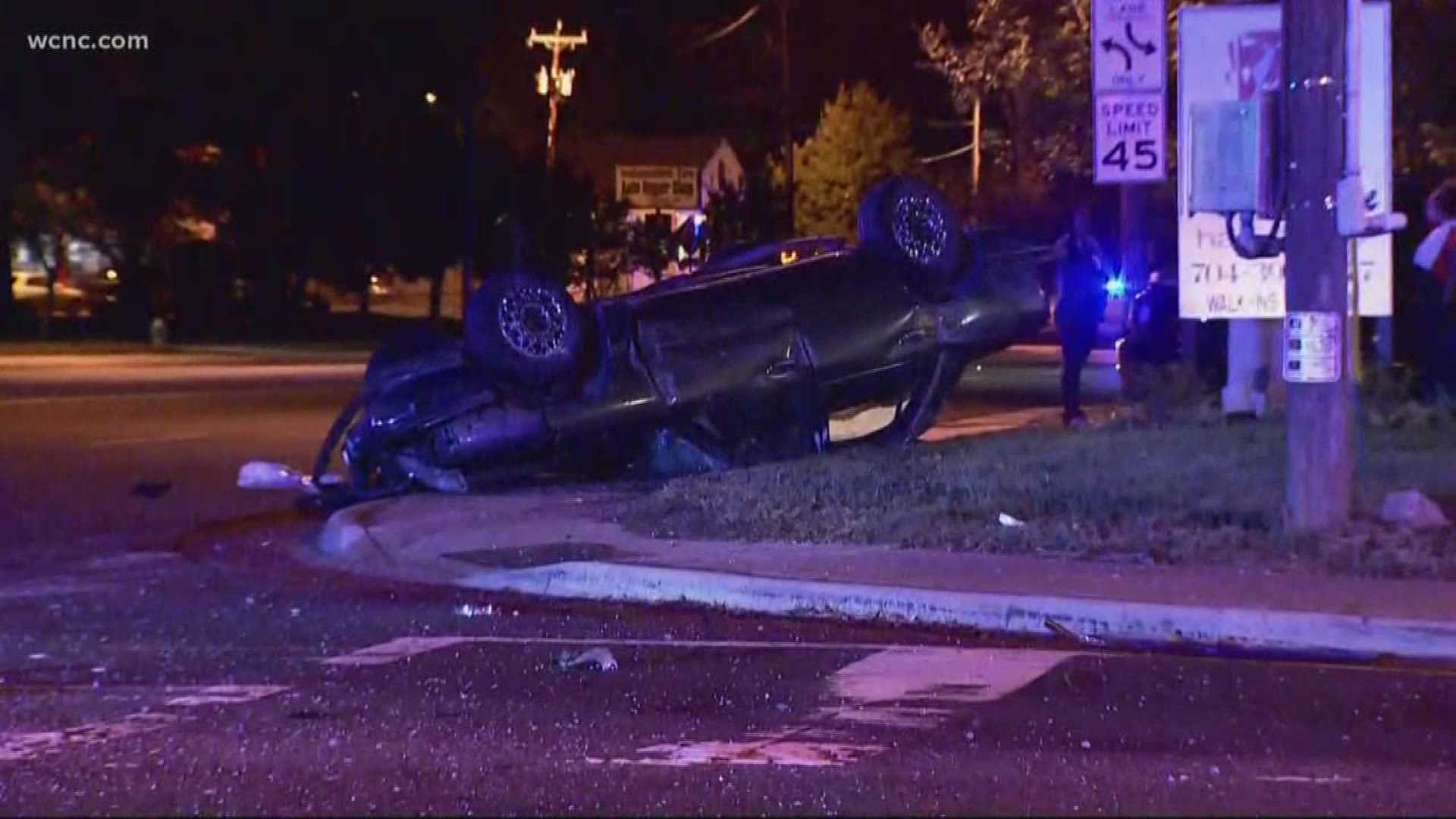 It happened just before 10 p.m. Friday near Griers Grove Rd.