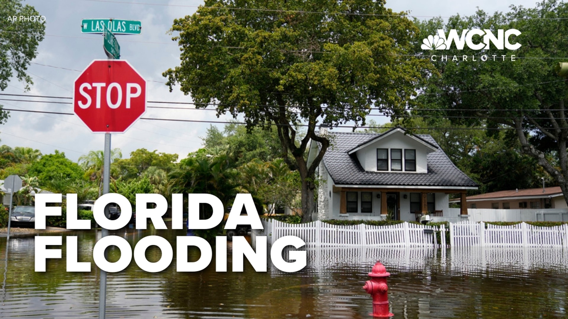 While it started raining on Monday in South Florida, much of the water fell Wednesday, and the Fort Lauderdale area saw record rainfall amounts in a matter of hours.