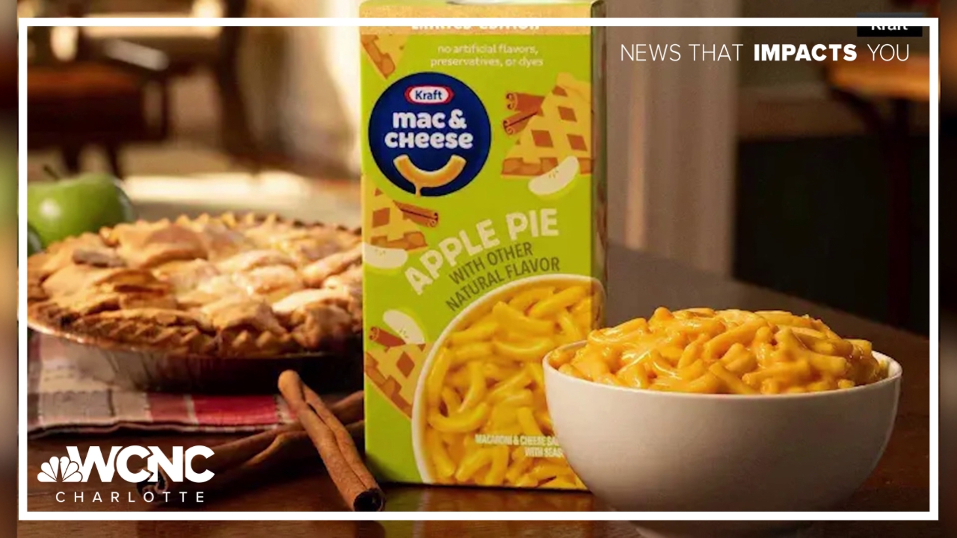 Kraft unveils apple pie flavored mac and cheese | wcnc.com