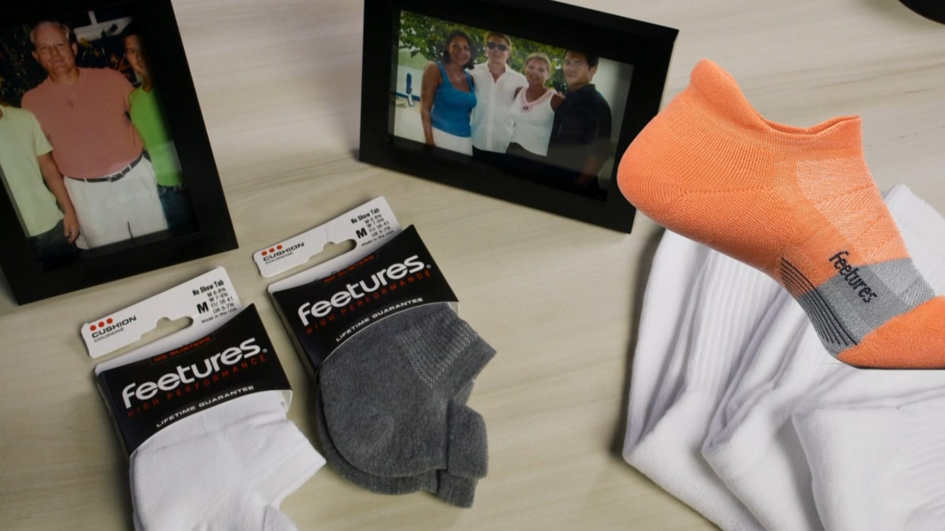 Sock company, Feetures, thriving during pandemic