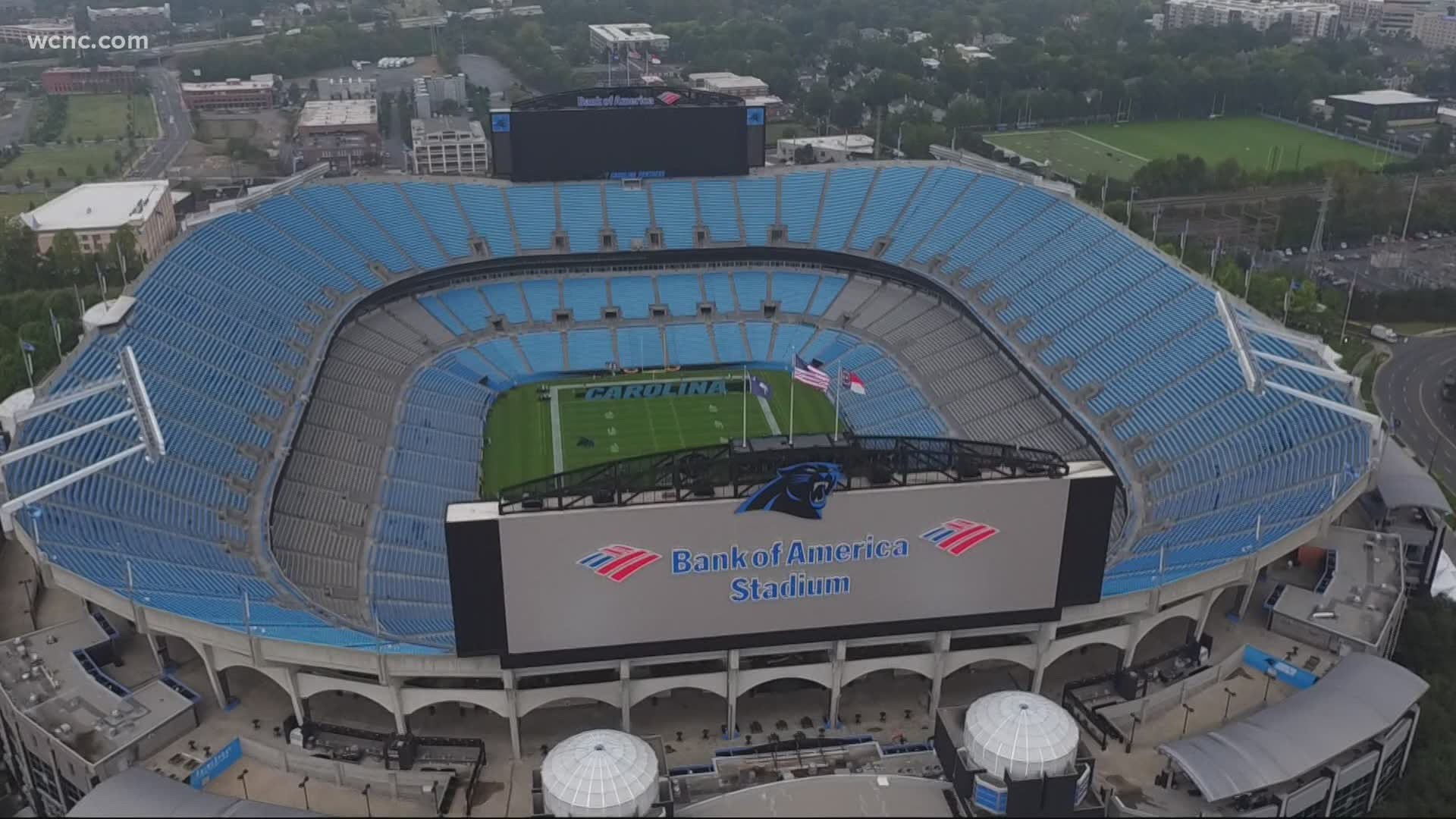 Bank of America Stadium and Charlotte Motor Speedway will serve as initial venues to contribute to this public-private initiative.