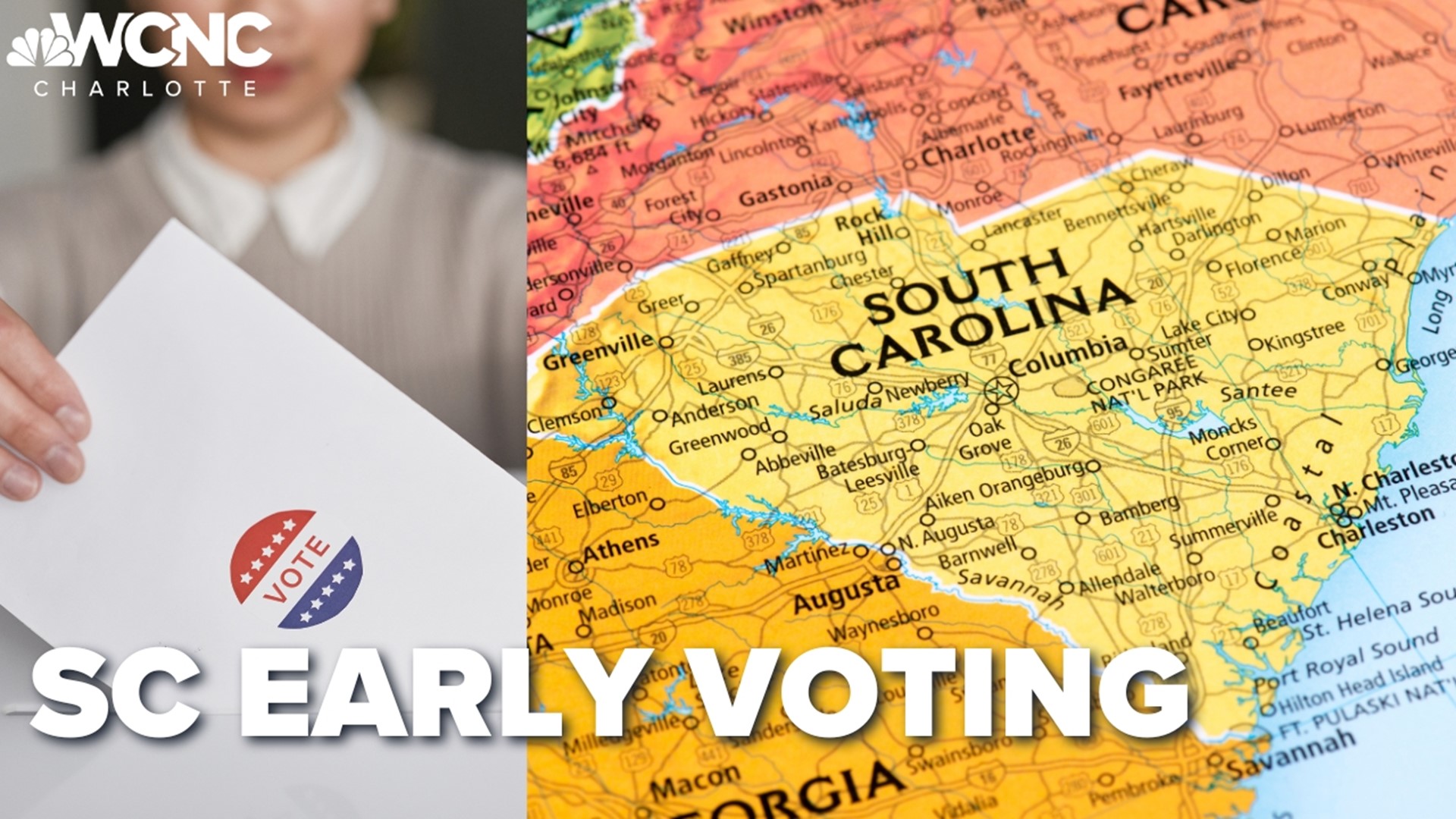 North Carolina has allowed people to vote early for years, but early voting started in South Carolina just this year, and numbers prove people are showing up.
