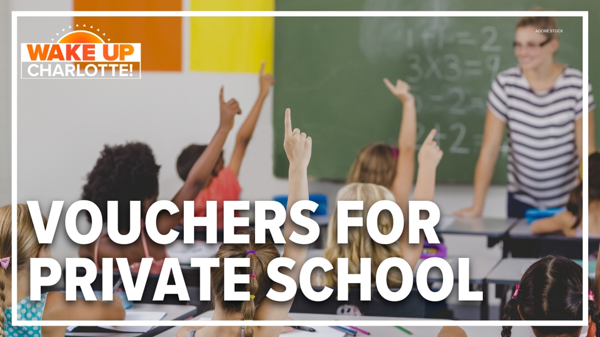 The bill would give eligible families $6,000 vouchers for private school tuition and other education expenses.