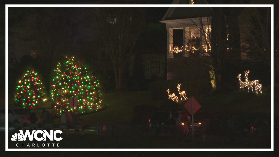 McAdenville lights up for Christmas