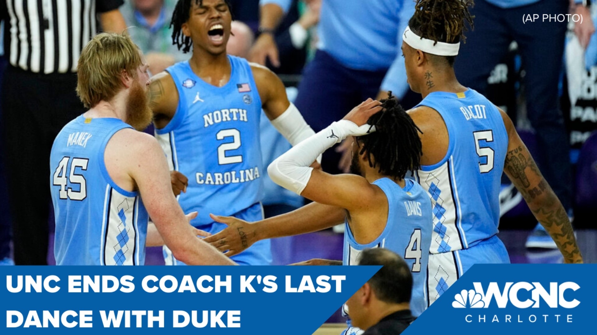 Coach K knocked out by the Tar Heels 