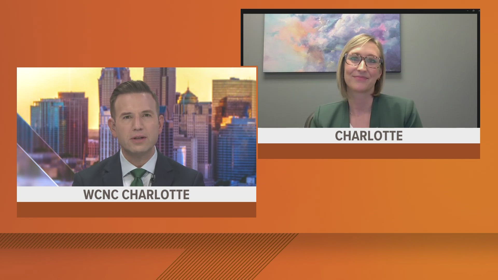 Amanda DeWeese, the communications director at Charlotte Douglas International Airport, with spring break travel tips.