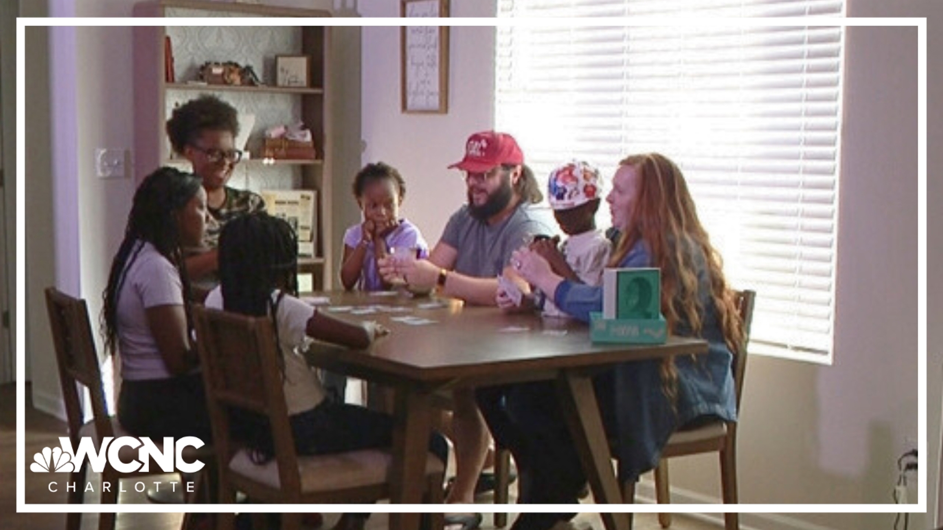 The five siblings spent three years apart in different foster care homes after Social Services took them from their biological mother.